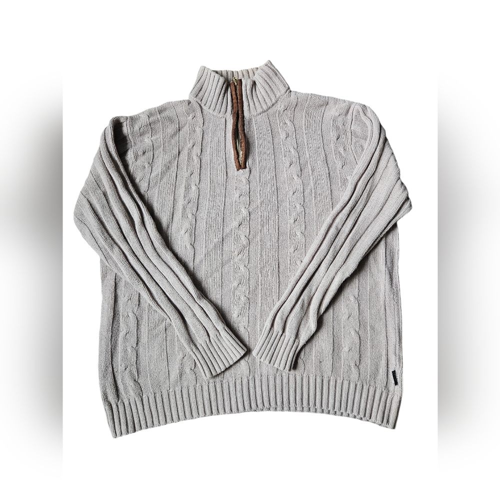 Vintage Hörst Duesseldorf Mens Medium half turtle neck Knitted